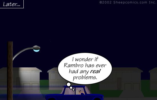 Sheepcomics.com Rambro's Meltdown 8