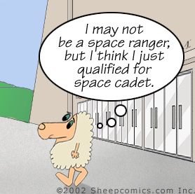 Sheepcomics.com Sheep Shearson: Space Ranger 17