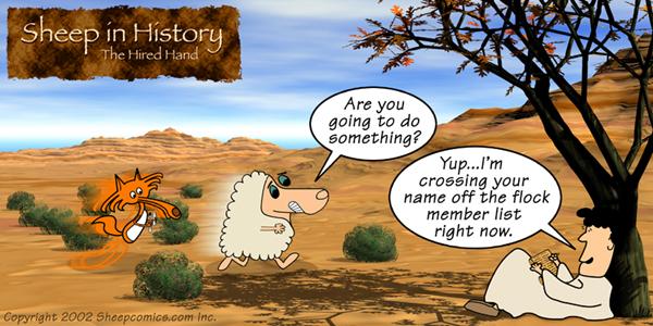 Sheepcomics.com Sheep in History 10