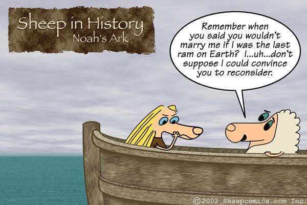Sheepcomics.com Sheep in History 2